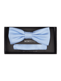 Fliege und Einstecktuch im Set
 von Montego Blau / Türkis - 10