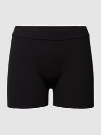 Korte broek met ribstructuur van Guess Grijs / zwart - 9