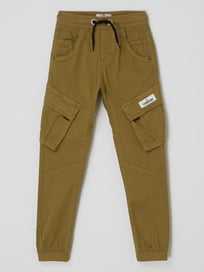 Banana Fit Cargohose mit elastischem Bund Modell 'Colivier' von VINGINO Grün - 25
