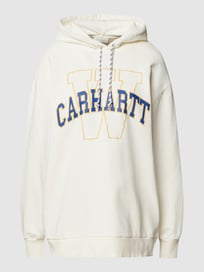 Hoodie met labelstitching van Carhartt Work In Progress Wit - 47