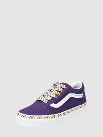 Sneaker aus Leder und Textil Modell 'Old Skool' von Vans Lila - 16