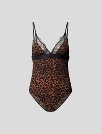Body mit Spitzenbesatz von Love Stories Weiß - 5