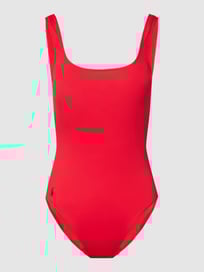 Badpak met labeldetail, model 'SIGNATURE SOLIDS 1 PIECE' van Polo Ralph Lauren Rood - 23