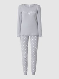 Pyjama aus Jersey  von LOUIS & LOUISA Grau / Schwarz - 17