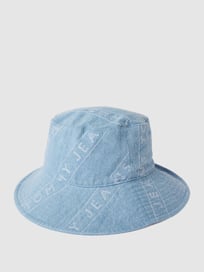 Bucket Hat mit Brand-Schriftzug von Tommy Jeans Blau / Türkis - 28