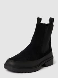 Chelsea Boots aus Leder Modell 'CHUNKY CHELSEA BOOT' von Calvin Klein Jeans Grau / Schwarz - 46