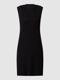 Gebreide jurk met katoen, model 'Molly'  van Only Grijs / zwart - 40