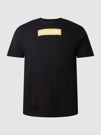 PLUS SIZE T-Shirt mit Rundhalsausschnitt Modell 'CONAVIGATOR' von Jack & Jones Plus Grau / Schwarz - 6