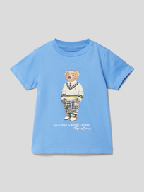 T-shirt met motiefprint van Polo Ralph Lauren Kids Blauw / turquoise - 1