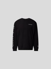 Longsleeve mit Statement-Print von R13 Grau / Schwarz - 28
