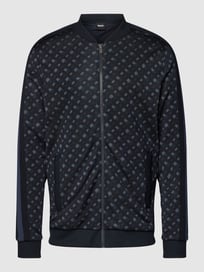 Sweatjacke mit Reißverschluss Modell 'Skiles 64' von BOSS Blau / Türkis - 26