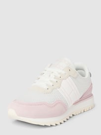 Sneakers met labeldetails, model 'RETRO EVOLVE' van Tommy Jeans Roze - 8
