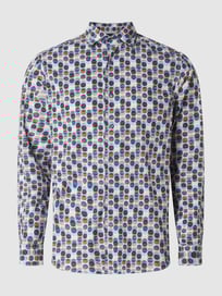 Slim Fit Business-Hemd aus Baumwolle  von Fil Noir Blau / Türkis - 11