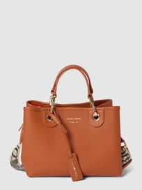 Handtasche mit Label-Details von Emporio Armani Braun - 42