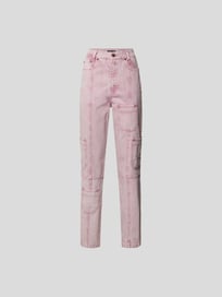 Straight Fit Jeans mit Eingrifftaschen von ROTATE BIRGER CHRISTENSEN Lila - 47