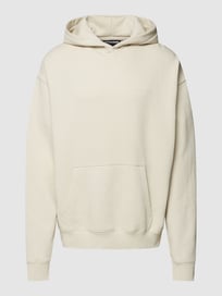 Oversized hoodie met kangoeroezak, model 'Logo' van Pegador Wit - 34