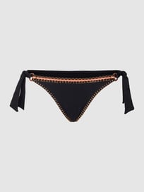 Bikinislip met structuurmotief, model 'SIMA' van Banana Moon Grijs / zwart - 29