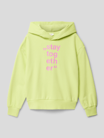Hoodie mit Statement-Print von s.Oliver RED LABEL Grün - 30