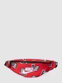 Bauchtasche mit Allover-Logo-Muster von Nike Rot - 39
