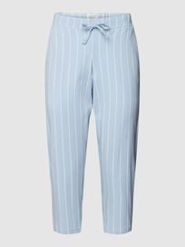 Pyjama-Hose mit Streifenmuster von Schiesser Blau / Türkis - 5