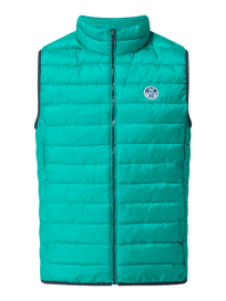 Steppweste mit Stehkragen  von North Sails Blau / Türkis - 10