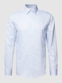 Business-Hemd mit Streifenmuster Modell 'ADLY' von Tiger Of Sweden Blau / Türkis - 23