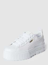 Sneakers met labeldetails, model 'Mayze' van Puma Wit - 15