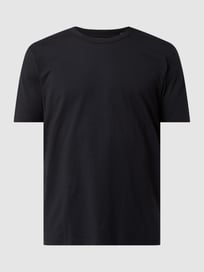 Smart Relaxed Fit T-shirt met stretch  van Esprit Collection Grijs / zwart - 14