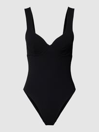 Badpak met all-over motief van Wolford Grijs / zwart - 9