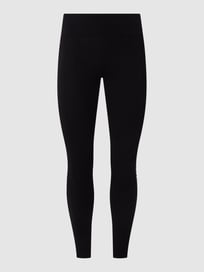 Sportlegging met logostrepen, model 'Aline'  van Guess Activewear Grijs / zwart - 4