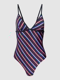 Body met streepmotief van TOMMY HILFIGER Grijs / zwart - 30