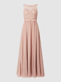 Abendkleid aus Chiffon mit ornamentalen Stickereien von Laona Rosa - 13