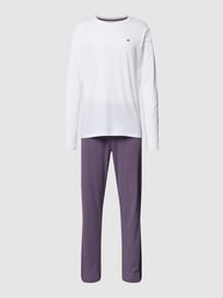 Pyjama mit Label-Details von Tommy Hilfiger Rot - 6