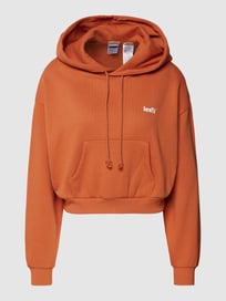 Korte hoodie met labelprint van Levi's® Oranje - 10