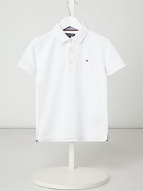 Poloshirt aus Organic Cotton  von Tommy Hilfiger Kids Weiß - 18