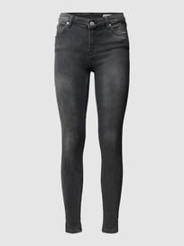 Skinny Fit Jeans mit Label-Detail von REVIEW Blau / Türkis - 18