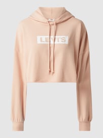 Korte hoodie met logoprint  van Levi's® Wit - 13