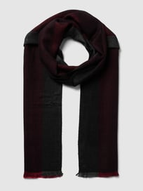 Schal mit Streifenmuster von Christian Berg Men Rot - 23