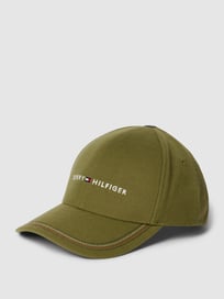 Pet met labelstitching, model 'TH SKYLINE CAP' van Tommy Hilfiger Groen - 18