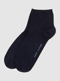 Korte sokken per 2 paar van Tommy Hilfiger Blauw / turquoise - 13