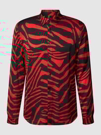 Freizeithemd mit Allover-Muster Modell 'CHEMISE' von THE KOOPLES Rot - 34