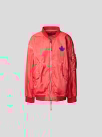 Bomberjacke mit Label-Prints von Dsquared2 Rot - 24