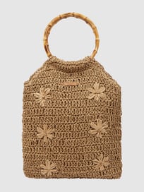 Shopper in Bast-Optik Modell 'Tamarama'  von Barts Braun - 9