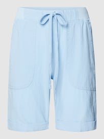 Korte broek met steekzakken, model 'KANAYA' van Kaffe Blauw / turquoise - 23