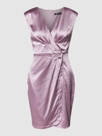 Cocktailkleid in Wickel-Optik von Paradi Lila - 31