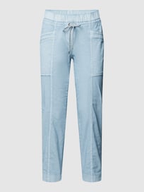 Joggingbroek met elastische band, model 'SUE' van Toni Dress Blauw / turquoise - 13