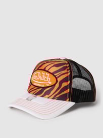 Trucker Cap mit Animal-Print von Von Dutch Orange - 2