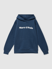 Hoodie mit Label-Details von Marc O'Polo Blau / Türkis - 9