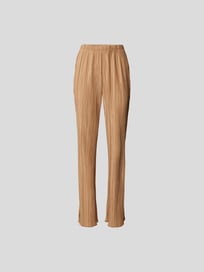 Faltenhose mit elastischem Bund von Anine Bing Braun - 31