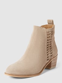 Stiefeletten mit Zierbesatz von ALPE Weiß - 2
